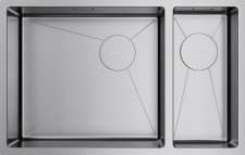 Кухонная мойка из нержавейки Omoikiri Taki 69-2-U/IF-IN-L Side нержавеющая сталь