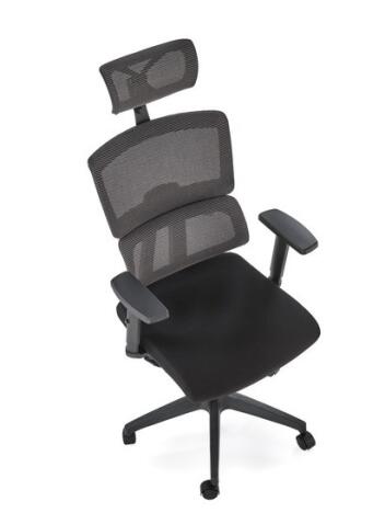 Кресло компьютерное HALMAR PABLO серый/черный