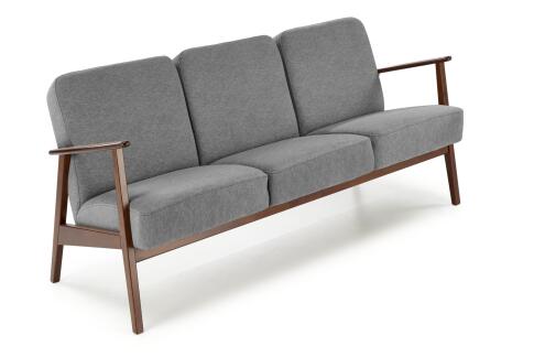 Диван HALMAR MILANO 3S tap. Castel 93 серый