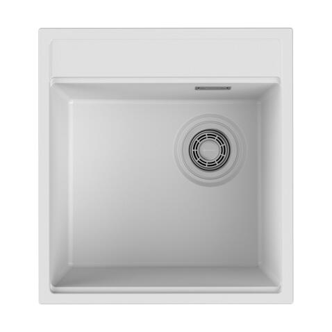 Кухонная мойка Omoikiri Yoru 47 Side-WH Artgranit/белый