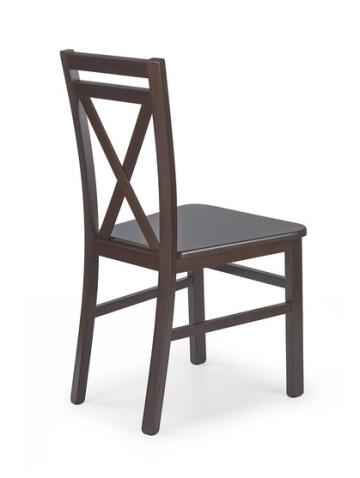 Стул HALMAR DARIUSZ 2 темный орех/темный орех