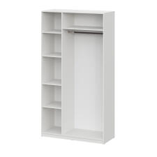 Шкаф NN Мебель ШК 5 (1200) Серия 2 Белый гладкий EW