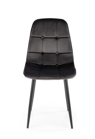 Стул HALMAR K417 черный/черный