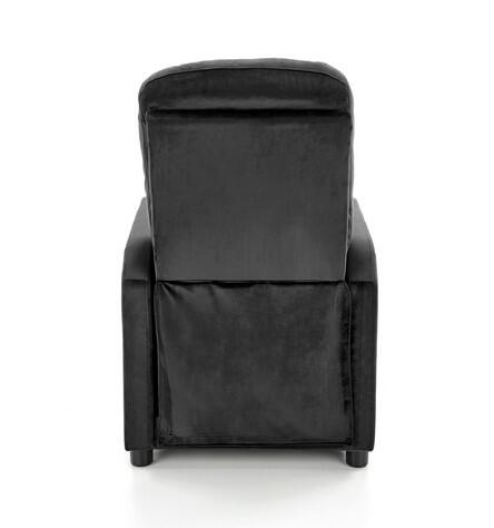 Кресло HALMAR FELIPE 2 раскладное, черный/венге