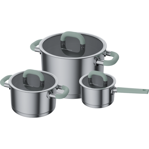 Набор посуды Omoikiri Takara Set OL оливковый Набор посуды Omoikiri Takara Set OL оливковый