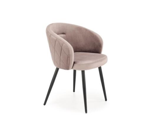 Стул HALMAR K430 бежевый/черный