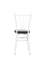 Стул ВВР Трилогия шоколад крокодил/белый, экокожа