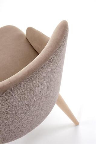 Стул HALMAR MALAGA Mavel 38/Stelar 16 бежевый/бук