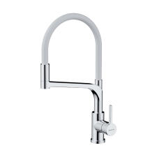 Смеситель для кухни Omoikiri Sinto 2 Plus-C-WH хром/белый