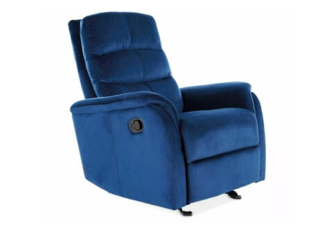 Кресло SIGNAL JOWISZ Velvet Bluvel 86 раскладное, темно-синий