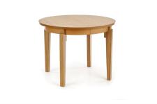 Стол обеденный HALMAR SORBUS дуб медовый/дуб медовый 100-200/100