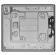 Варочная панель газовая MEFERI MGH604BK GLASS POWER