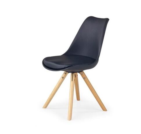 Стул HALMAR K201 черный/натуральный