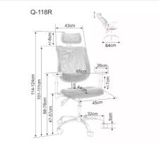 Кресло компьютерное SIGNAL Q-118R серый