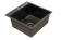 Кухонная мойка из нержавейки BLANTEK LS-5050B Nano black