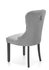 Стул HALMAR MIYA серый/черный