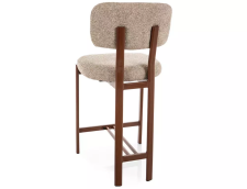 Стул барный SIGNAL MISAKI H-2 t.253 бежевый/орех