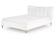 Кровать HALMAR SANDY белый/бук, 160/200