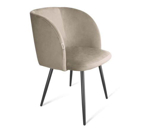 Стул Sheffilton SHT-ST33/S95-1 латте/черный муар