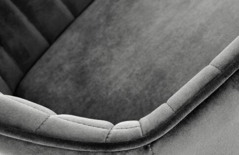 Стул барный HALMAR H103 серый/черный