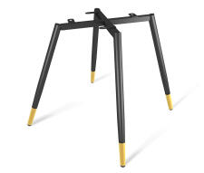 Каркас стула Sheffilton SHT-S95-1 черный муар/золотой