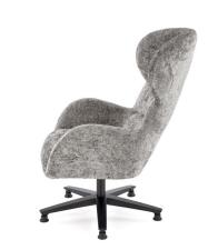 Кресло HALMAR FRANCO серый/черный