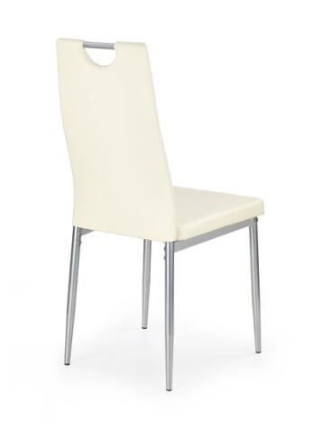Стул HALMAR K202 кремовый/хром