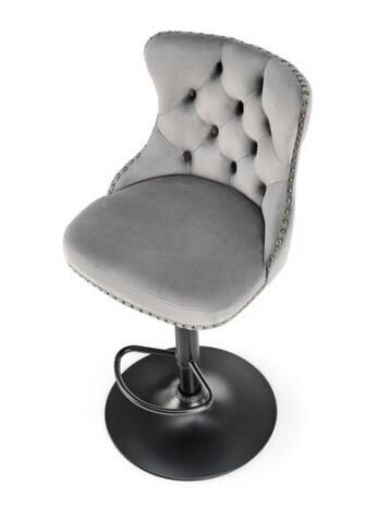 Стул барный HALMAR H117 серый