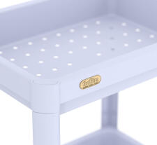 Стеллаж Sheffilton SHT-SS25-3 пастельно-лиловый