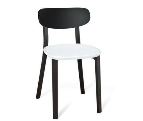 Стул Sheffilton SHT-S85-2 артикул СТ-231 черный/белый/черный