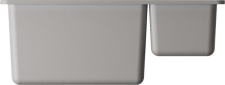 Кухонная мойка Omoikiri Kata 55-2-U-GR Artgranit/leningrad grey