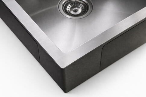 Кухонная мойка из нержавейки BLANTEK LS-5050ST Stone texture