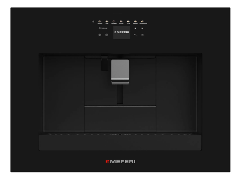 Кофемашина MEFERI MCM6010BK COMFORT PLUS