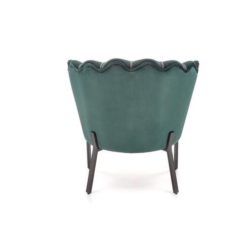 Кресло HALMAR ANGELO темно-зеленый/черный