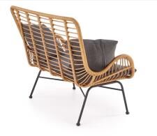 Софа HALMAR IKARO XL натуральный/черный