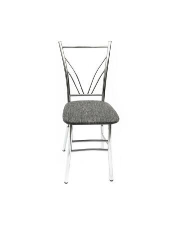 Стул ВВР Соната серый/хром, рогожка