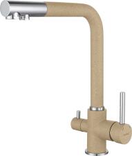 Смеситель для кухни GRANFEST 3611 песочный