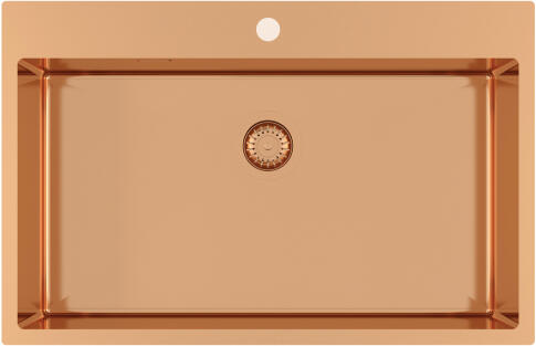 Мойка кухонная AQUASANITA Steel AIR 100 M-C copper