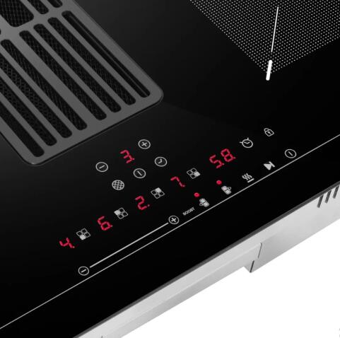 Варочная панель индукционная с вытяжкой MEFERI XSMART75BK COMFORT