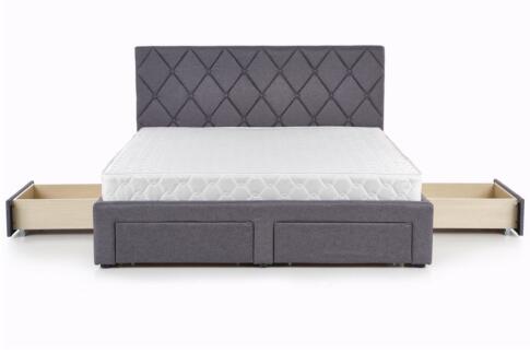 Кровать HALMAR BETINA серый, 160/200