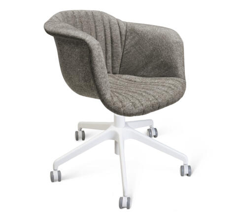 Кресло компьютерное Sheffilton SHT-ST31-C1/S154 пепельный/белый Кресло компьютерное Sheffilton SHT-ST31-C1/S154 пепельный/белый