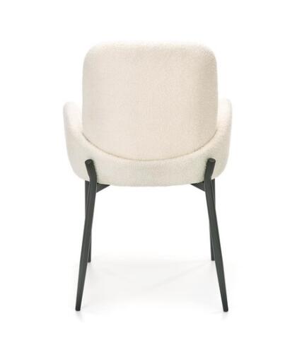 Стул HALMAR K477 кремовый/черный