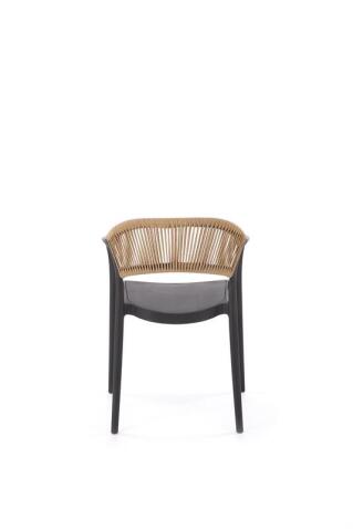 Стул HALMAR K582 черный/натуральный