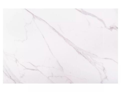 Стол обеденный SIGNAL SENTO белый лак/черный 120-180/80