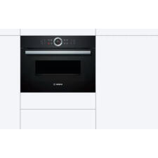 Духовой шкаф BOSCH компактный с СВЧ CMG633BB1