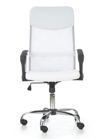 Кресло компьютерное HALMAR VIRE белый/хром