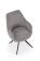Стул HALMAR K564 серый/черный, поворотный