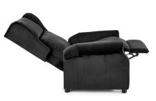 Кресло HALMAR AGUSTIN 2 раскладное, черный