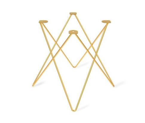 Основание для стола Sheffilton SHT-TU37 артикул TU51 золото