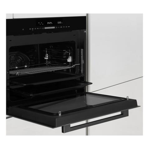 Духовой шкаф с СВЧ WEISSGAUFF EOM 991 SB Black Edition